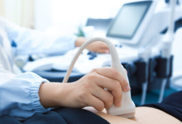 Badanie USG kobiety w ciąży